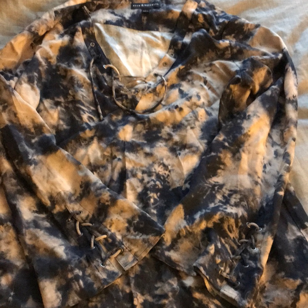 Tie dye blouse